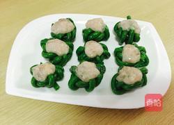 猪白肉虾滑酿豆角的做法图解7
