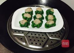 猪白肉虾滑酿豆角的做法图解8