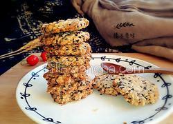 燕麦黑芝麻饼干