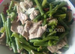 长豆角闷肉