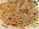 豆腐皮炒绿豆芽