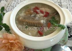 老鸽子桂圆滋补新米粥