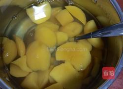 黄桃罐头的做法图解4