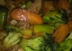 猪肉炒西兰花