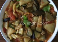 西红柿烧茄子