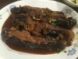 肉馅茄子夹