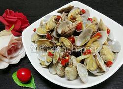 辣椒炒花甲