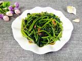 蒜香豆鼓炒红薯叶