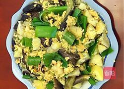 农家菜辣椒鸡蛋焖子（也叫鸡蛋酱）拌茄子土豆的做法图解15