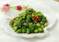 辣椒炒青豆