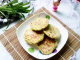 芹菜叶火腿煎饼