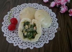 虾仁空心菜包子
