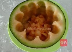 哈密瓜芋圆捞的做法图解4