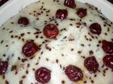 红枣发糕(黑芝麻版）