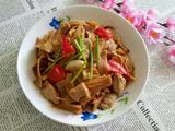笋干炒肉片