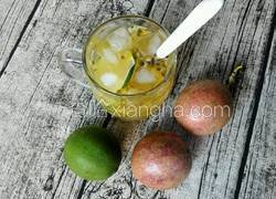 蜂蜜青柠百香果茶