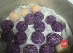 紫薯珍珠丸子的做法图解5