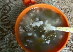 绿豆海带粥（炖锅版）