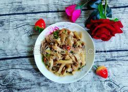 肉炒平菇