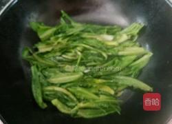 蒜蓉油麦菜的做法图解5