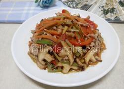 香菇炒肉丝