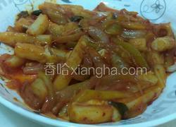芝士辣炒泡菜年糕