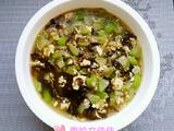 丝瓜鸡蛋紫菜汤