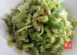 清炒苦瓜的做法图解8