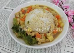 咖喱鸡肉饭