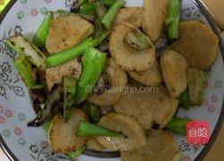 菜根炒肉饼的做法图解4