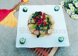 麻辣油菜豆腐泡