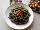 油焖毛豆荚
