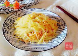 胡萝卜土豆丝的做法图解6