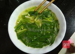 韭菜炒鸡蛋的做法图解4