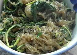 苋菜粉条（玉米菜）