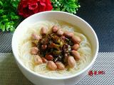 酸豆角汤面