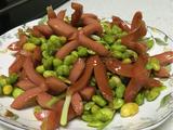 毛豆脆皮肠