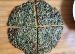 紫苏韭菜饼