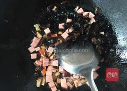 火腿菌菇焖饭的做法图解9