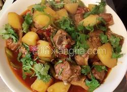 土豆烧鸭