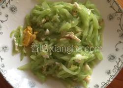 黄瓜丝炒蛋