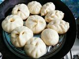 玉米肉馅包子