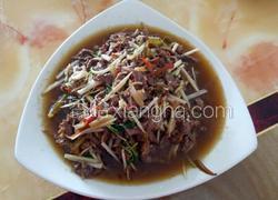 仔姜牛肉丝