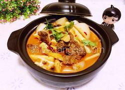 白萝卜笋子烧牛腩