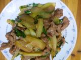 西瓜皮炒肉片