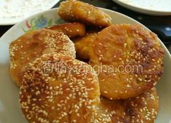 芝麻南瓜饼
