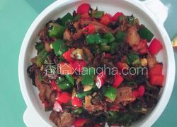 彩椒冬菜五花肉