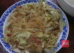 粉丝包菜的做法图解4