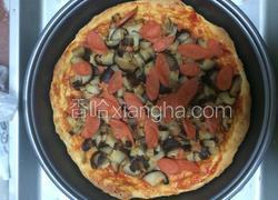 没有芝士的pizza