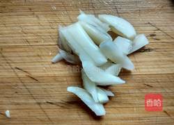 蒜苔炒肉丝的做法图解4